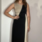 COLORBLOCK COTTON DRESS