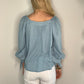 LYOCELL SLEEVE TIE TOP
