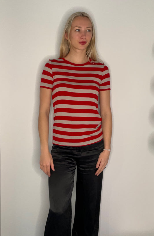 S/S STRIPE TOP