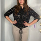 SCRIPT SPARKLE TOP