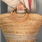 BAMBOO HANDLE TOTE