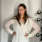 SILK METAL DROP BLOUSE