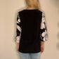 GEOMETRIC FLORAL BLOUSE