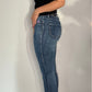 STUDDED TRIM JEAN