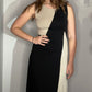 COLORBLOCK COTTON DRESS