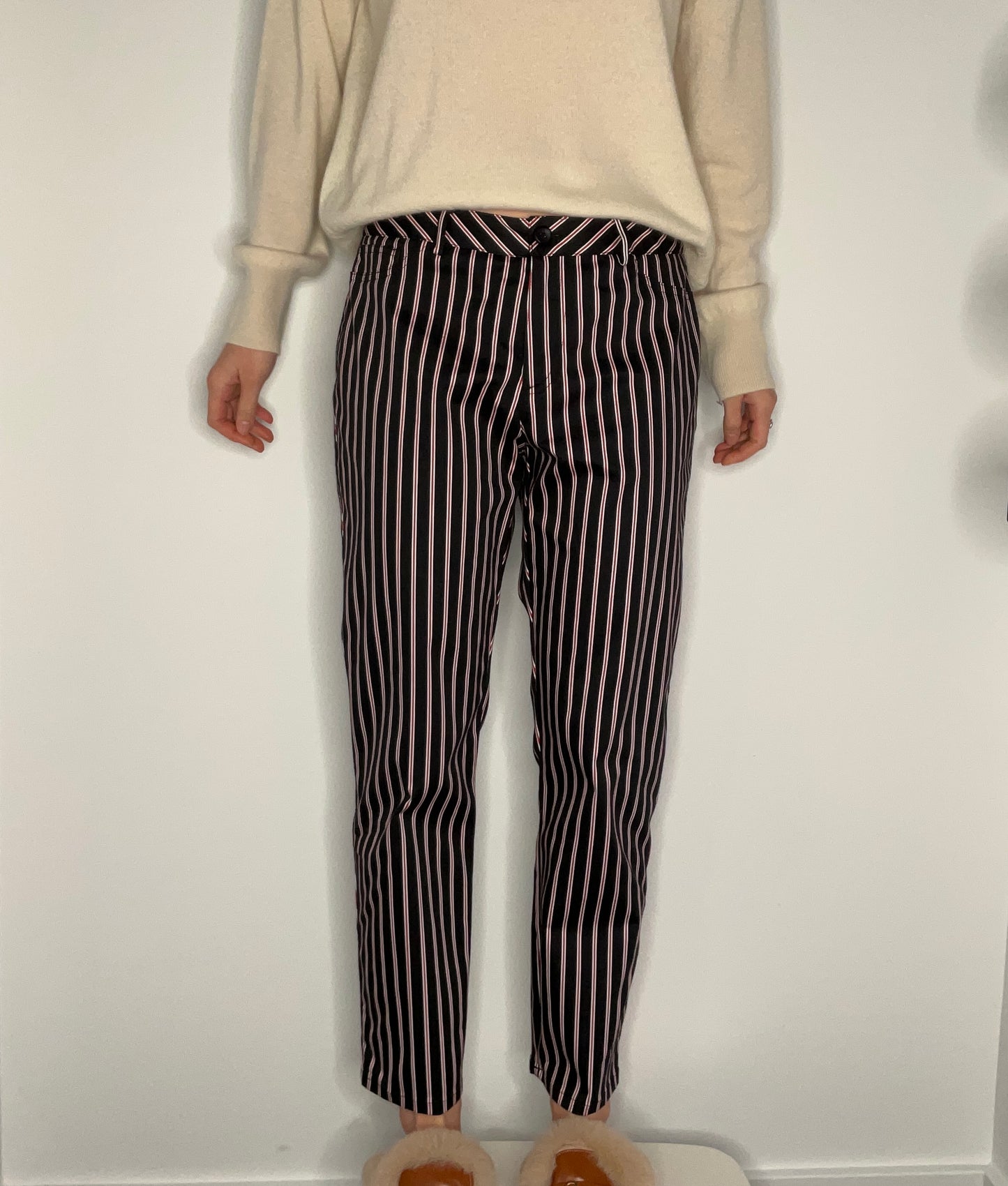 STRIPE ANKLE PANT