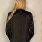 BEADED SILKY BUTTON UP BLOUSE