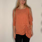 STUDDED CINCHED TOP