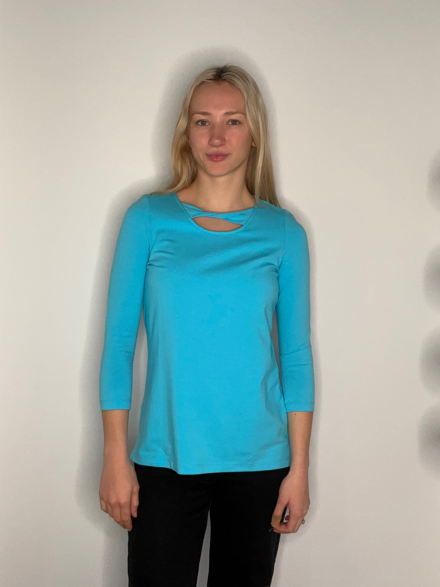 TWIST NECK TUNIC