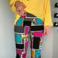 MULTI GEOMETRIC CAPRI PANT