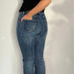 STUDDED TRIM JEAN
