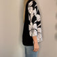 GEOMETRIC FLORAL BLOUSE