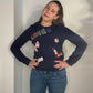 MADE IN ITALY LOVE CRSYTAL SWEATSHIRT