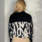 CHUNKY CASHMERE TIE DYE SWEATER