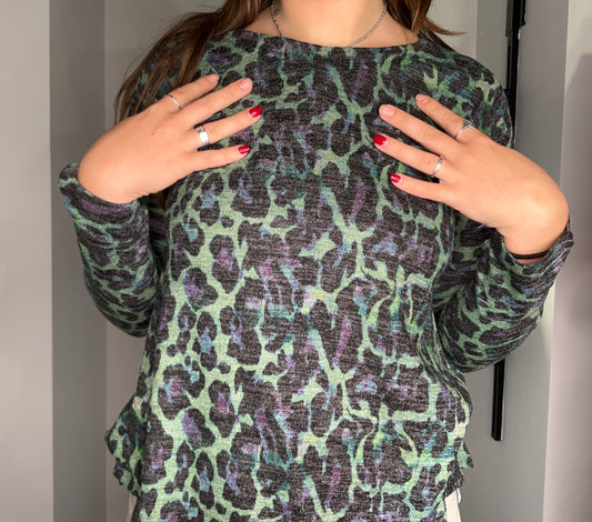 MODERN LEOPARD TOP