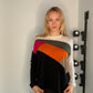 COLORBLOCK CASHMERE SWEATER
