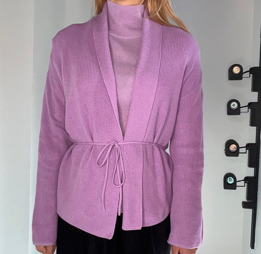 CASHMERE BLEND CARDIGAN