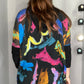 ZIPPER MULTICOLOR BRUSH STRONG TOP