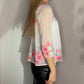 NEON EMBROIDERED BOHO TOP