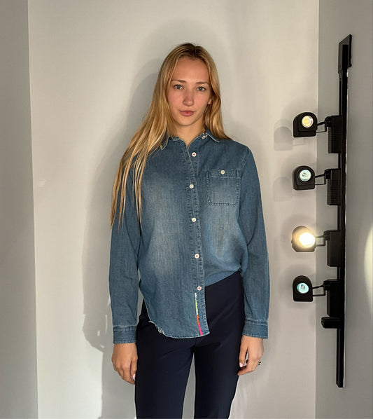 ON THE RADAR DENIM SHIRT