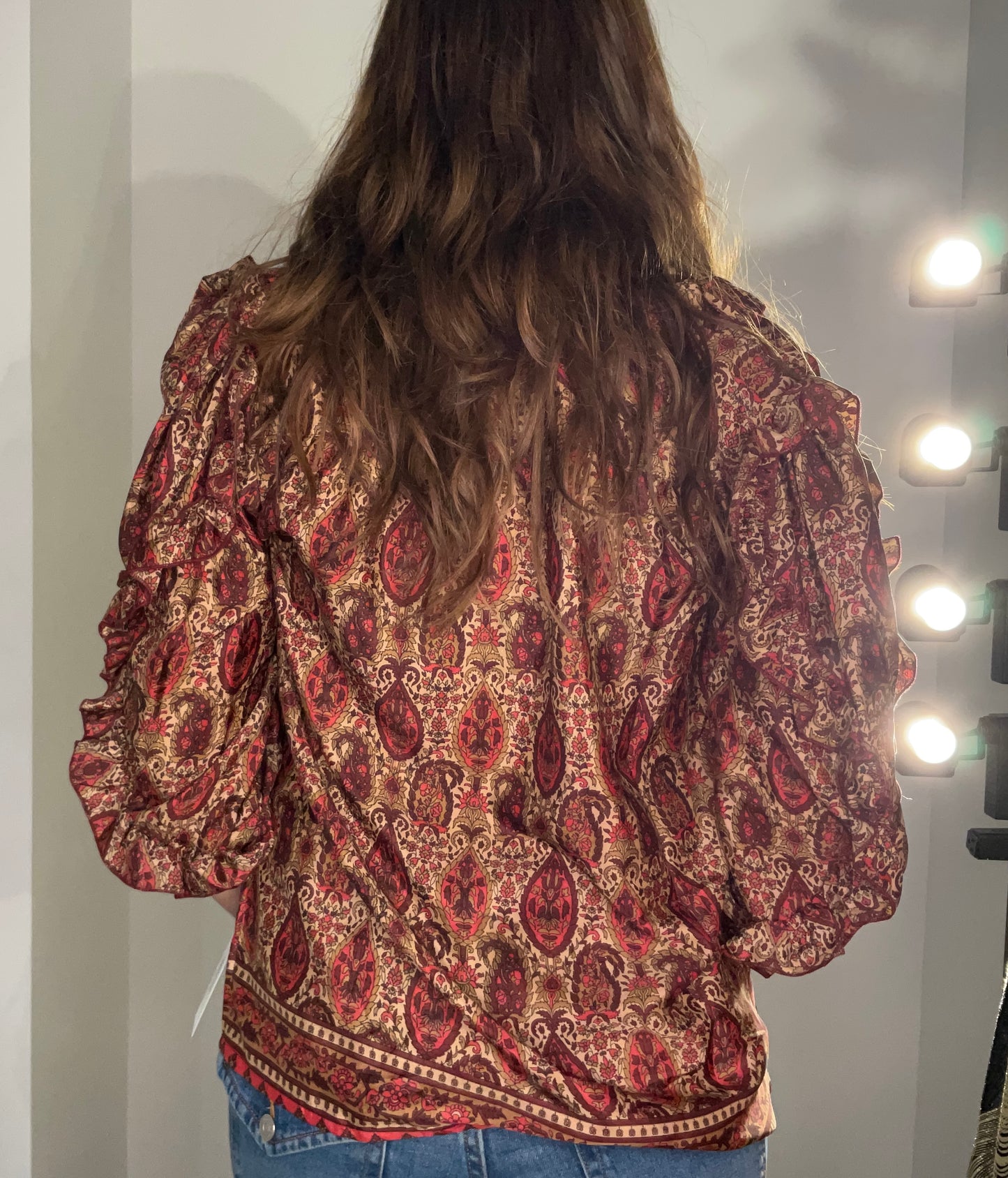 ROYAL NIGHTS PAISLEY TOP