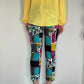 MULTI GEOMETRIC CAPRI PANT