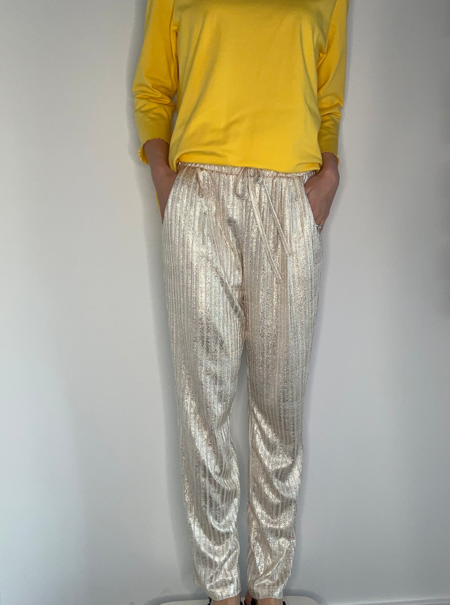 METALLIC SPARKLE PANT