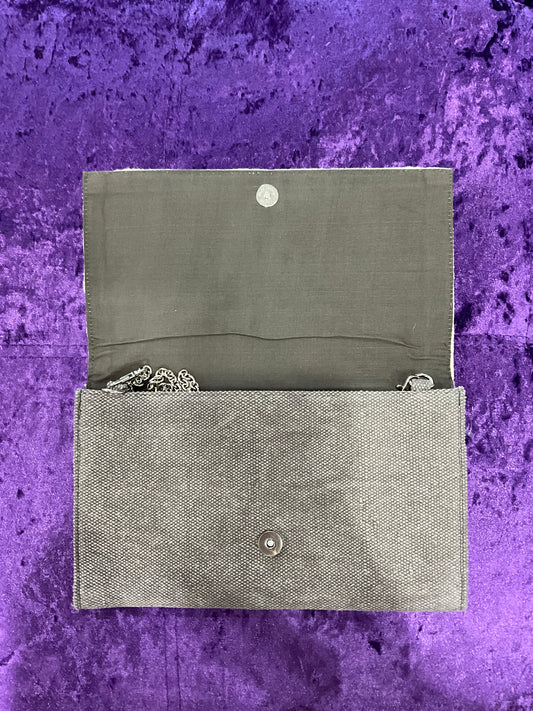 PERSIAN BEADED FLAP HANDBAG