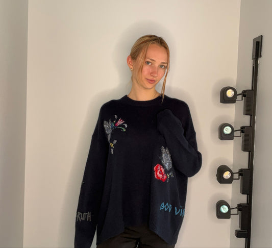 CASHMERE MARKUS WS MUTICUSTO SWEATER