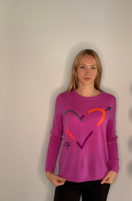 ARROW HEART SWEATER