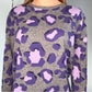 LEOPARD WOOL AND CASHMERE SWEATER