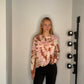 CHERRY SWIRL CASHMERE SWEATER
