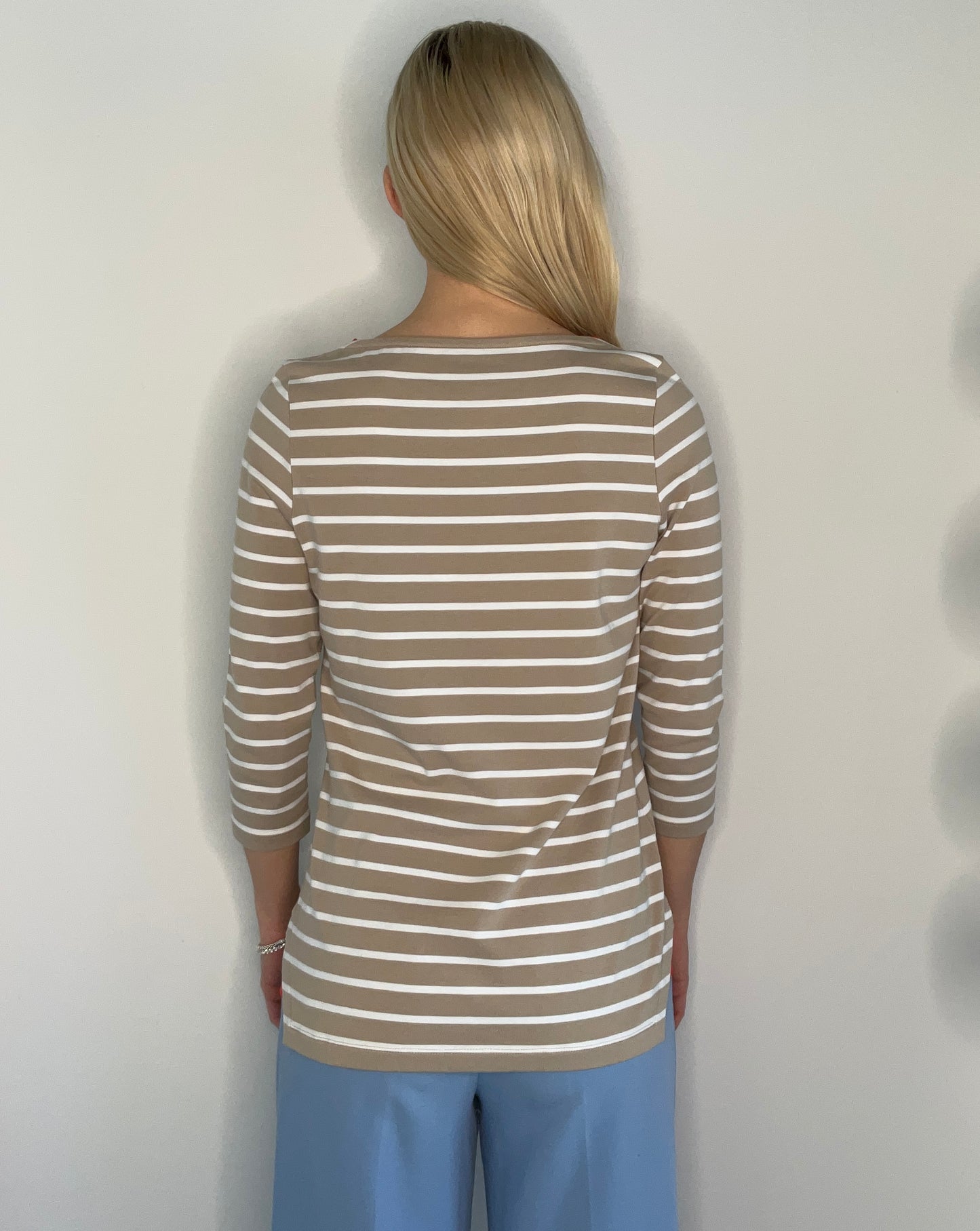 BEATEAU NECK TUNIC TOP