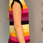 SUNSET STRIPE CRYSTAL TOP