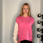 CROSS HEM SWEATER