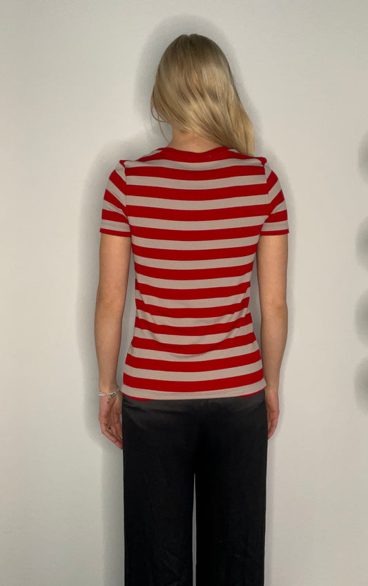 S/S STRIPE TOP