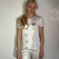 METALLIC HEART TEE