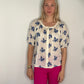 BLUE SKIES EMBROIDERED TOP
