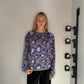 LEOPARD WOOL AND CASHMERE SWEATER