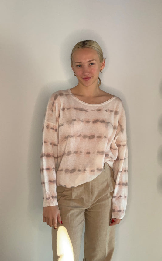 SERENE LANDSCAPES CASHMERE SWEATER