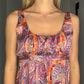SILK PAISLEY TUNIC TOP