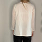 EMBROIDERED TIE NECK BLOUSE
