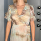 TIE DYE WRAP DRESS