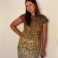 OMBRE SEQUIN DRESS