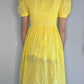 CRYSTAL EYELETE SUNDRESS