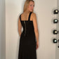 BLACK AND WHITE DRESS