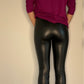 PULL ON LEATHER LEGGING