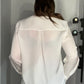 SILK METAL DROP BLOUSE