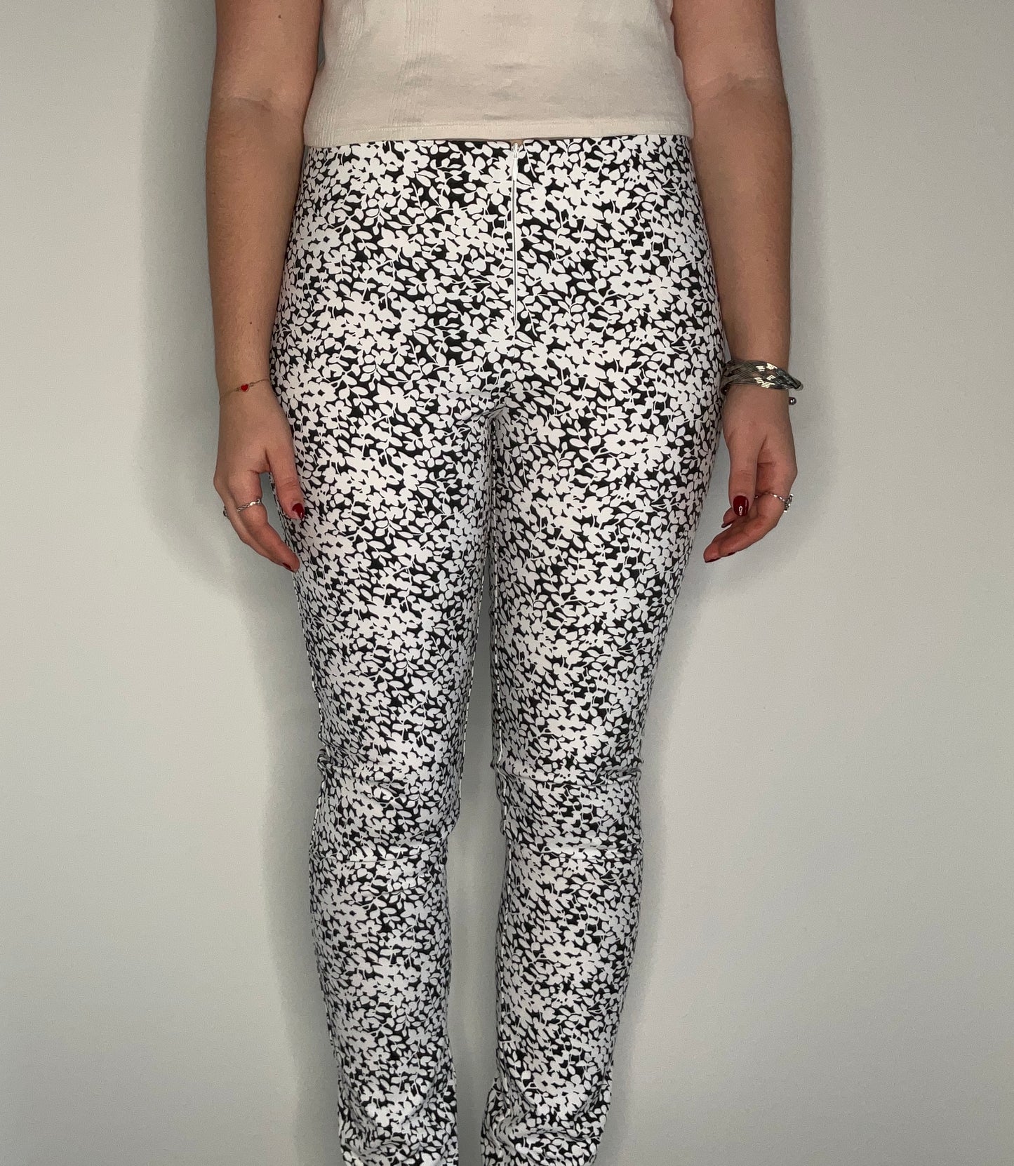 FLORAL SUIT PANT